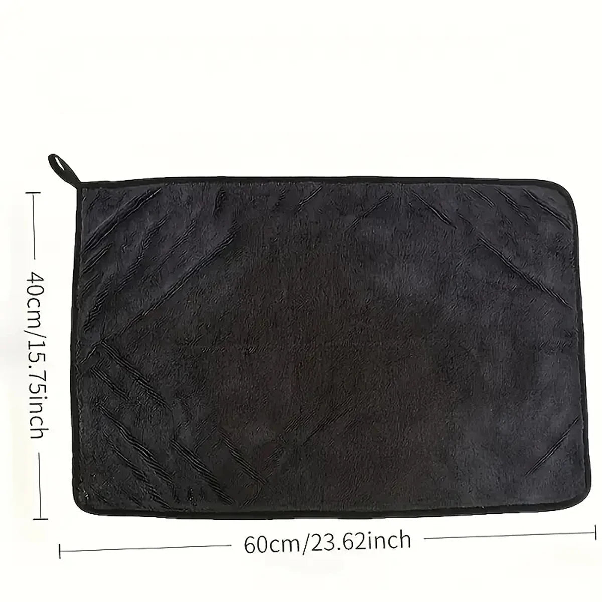 Dark Grey Microfibre Car Drying Towel | FIRSTMILE CAR CARE